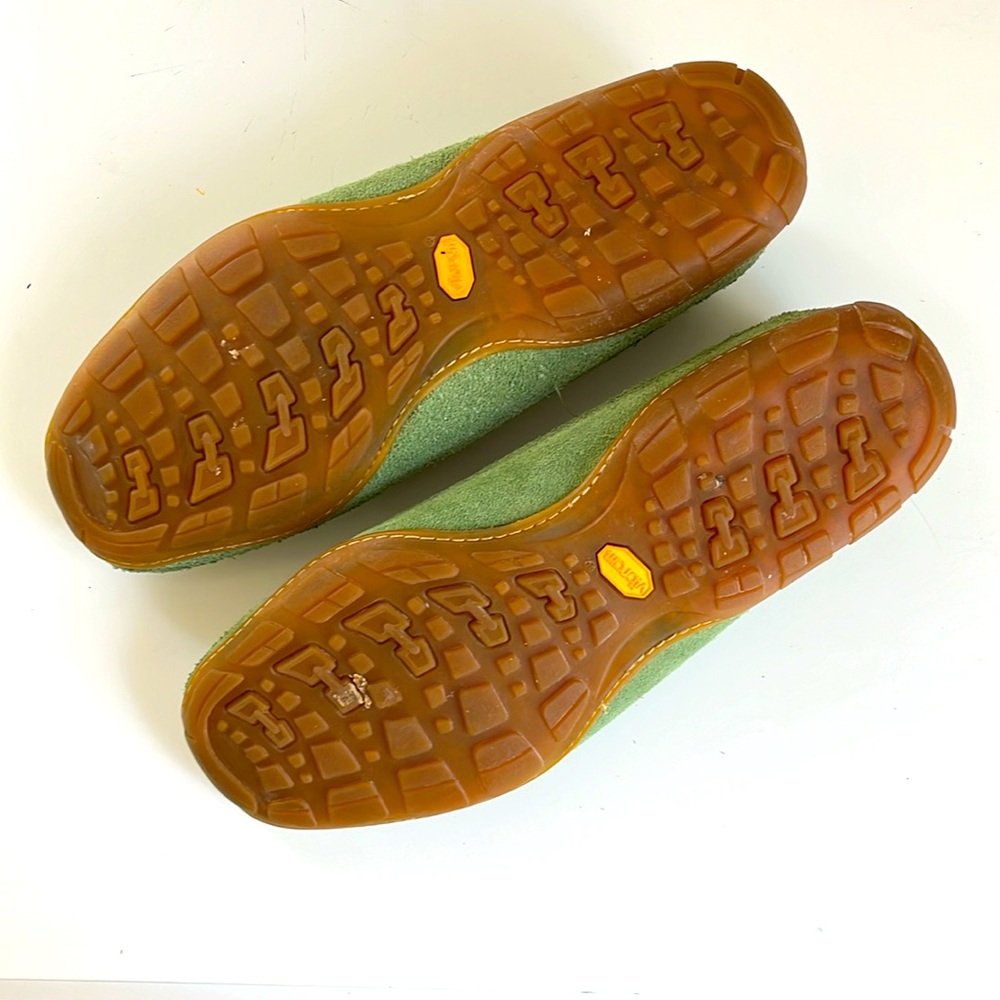 Green Suede Loafers - Picture 8 of 9